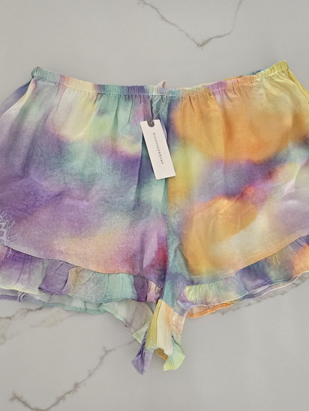 NWT LyreBird Silky Ruffle Shorts - Picture 4 of 6